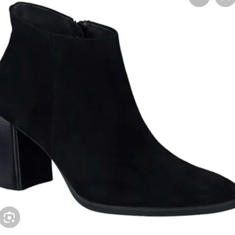 Paul Green Winn Elegant Black Ankle Boots - Picture 2 of 8